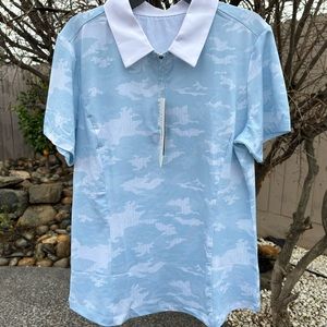 Overlay women’s camp golf tennis polo quick dry moisture wicking collar wort top